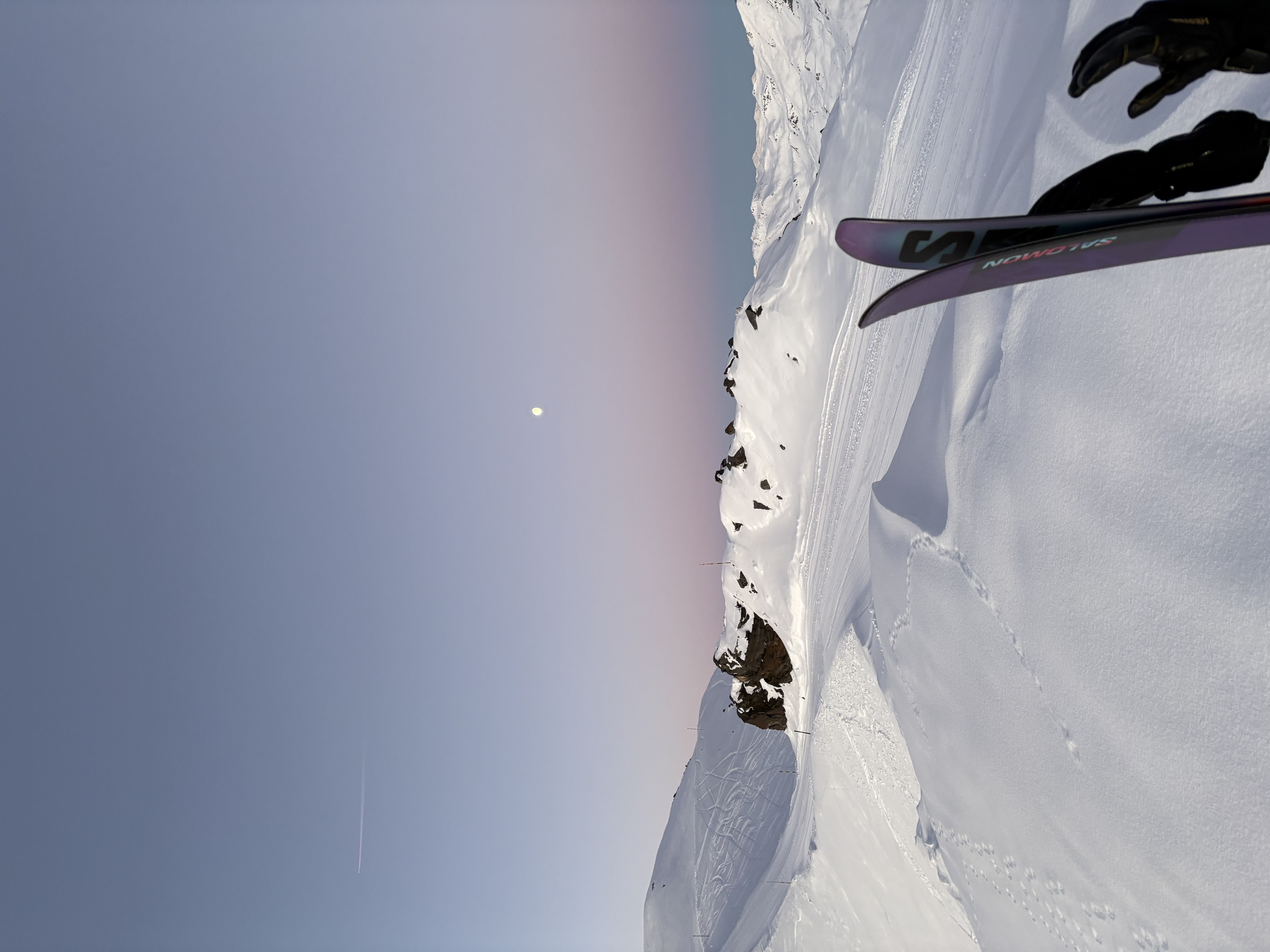 Ski resort mountain vista with snow-covered peaks - ChairliftCareers ski job opportunities